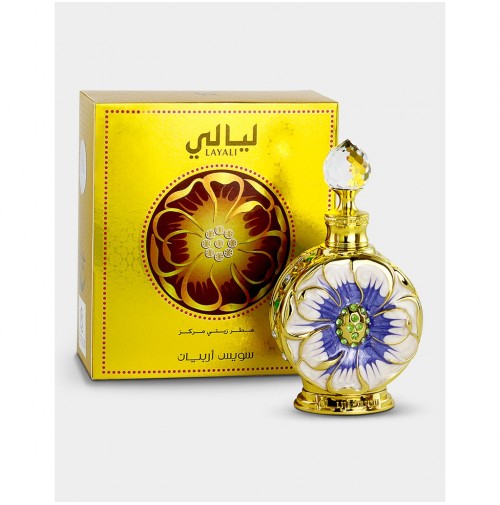 SWISS ARABIAN LAYALI 15ML CONCENTRATED PERFUME OIL FOR WOMEN BY SWISS ARABIAN